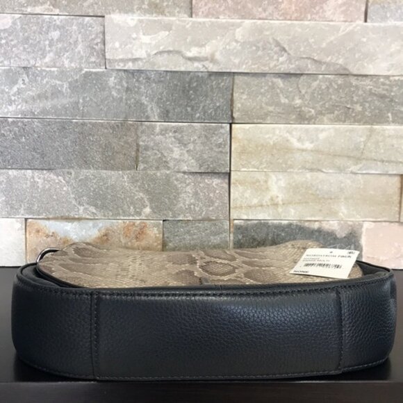 THACKER  Nola Snake Embossed Leather Bag - Picture 8 of 8
